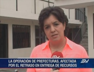 Prefecturas de dos provincias denuncian retraso en asignaciones del Estado