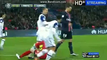Angel Di Maria Fantastic Goal PSG 1-0 Bastia 06-01-2016 HD