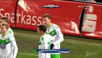 0-2 Nicklas Bendtner Goal International  Club Friendly - 08.01.2016, Energie Cottbus 0-2 VfL Wolfsburg