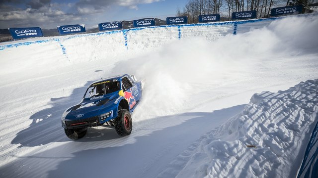 Helicopter View of Frozen Rush | Red Bull Frozen Rush 2016