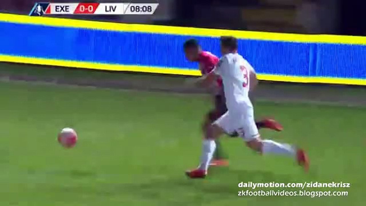 Tom Nichols 1:0 | Exeter City v. Liverpool 08.01.2016 HD