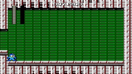 Mega Man (NES) - Fire Man Battle (No Damage & Buster Only)