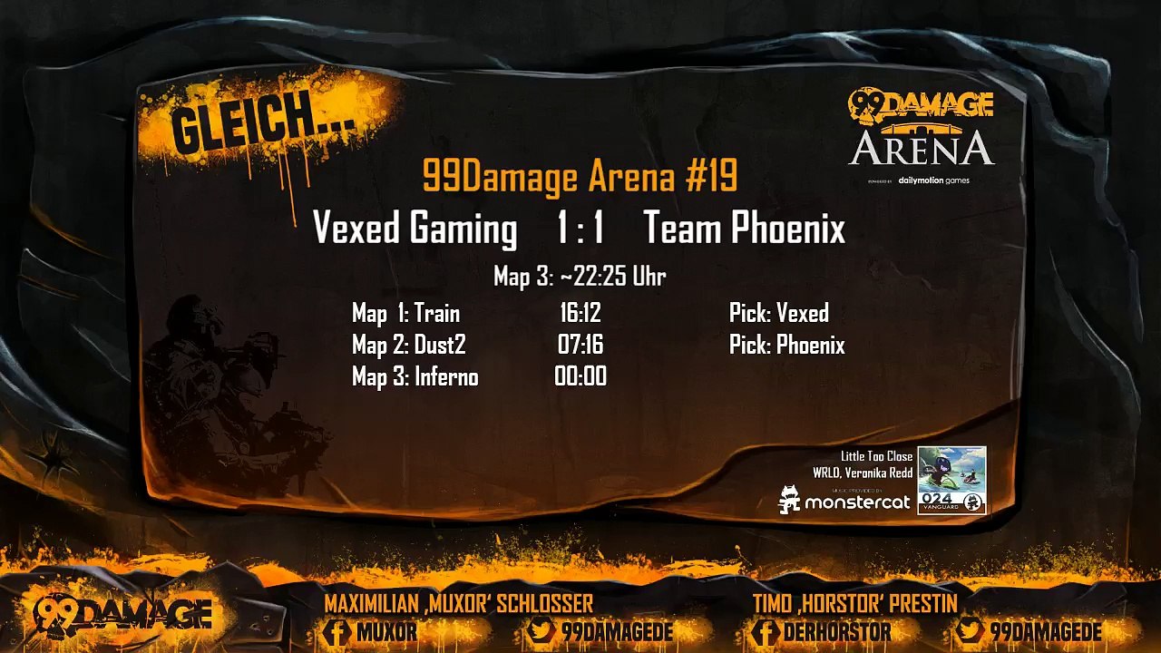 99DAMAGE Arena mit Horstor & Muxor - German Stream (250)