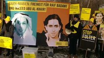 Protesters call for release of Saudi blogger | DW News