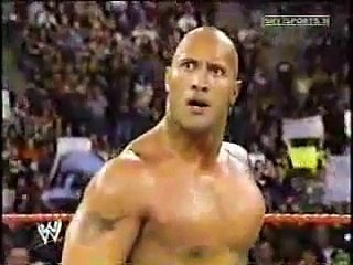 The Rock vs Goldberg