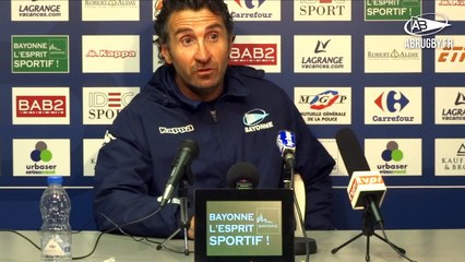 Bayonne - Aurillac : La réaction de Vincent Etcheto
