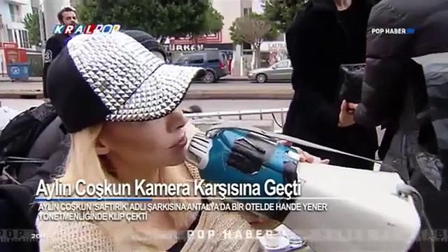 Aylin Coşkun Saftirik Klip Röportajı Kral POP