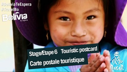 Stage / Etape 6 –  Touristic postcard  / Carte postale touristique