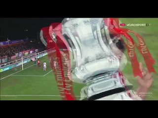 2-1 Lee Holmes Amazing Goal England  FA Cup - 08.01.2016 Exeter City 2-1 Liverpool
