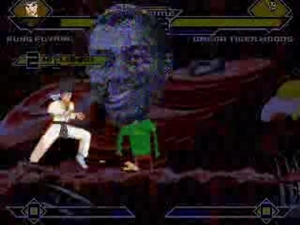 Mugen: Kung Fu Man (me) Vs Omega Tiger Woods