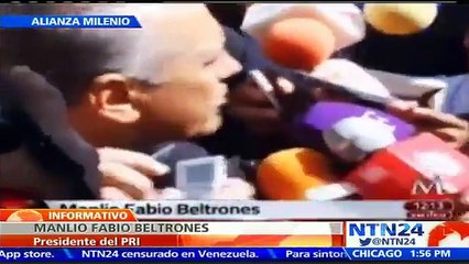 Partido Revolucionario Institucional (PRI) felicita a Peña Nieto por la captura de 'el chapo' y piden su extradición