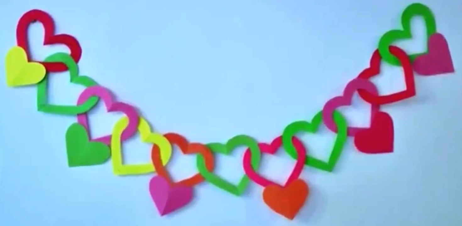 DIY Heart Chain