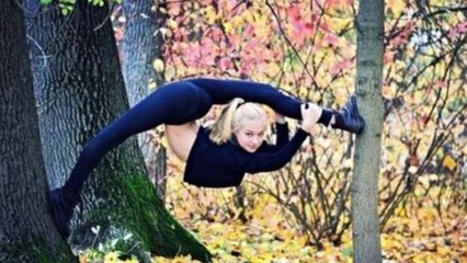 (Not Photoshop) Just  Amazing Flexibility