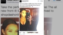 Kim Kardashian Shows Off Her Selfie Secret