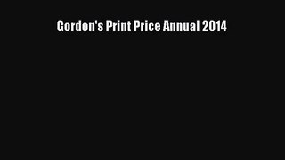 [PDF Download] Gordon's Print Price Annual 2014 [PDF] Full Ebook