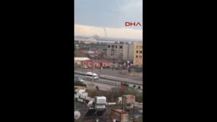 İskenderun'da Aynı Anda 2 Hortum Çıktı