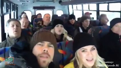 Derek Hough - Christmas 2015 in Park City, Utah (Instagram videos)