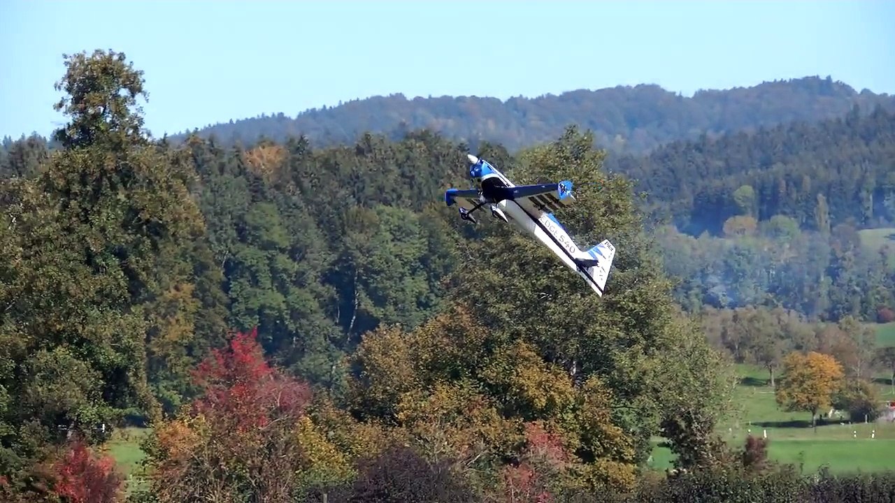 EDGE 540 BIG RC SCALE MODEL INCREDIBLE AEROBATICS / RC Airshow Hausen am Albis 2015