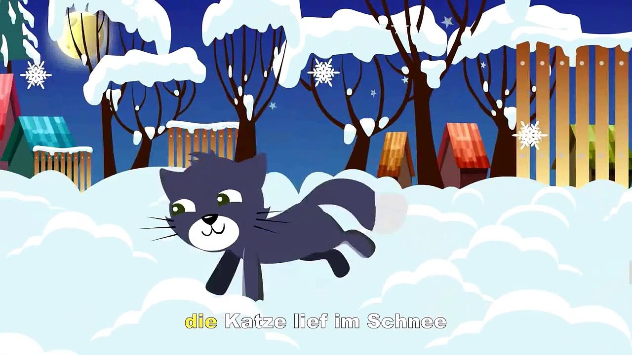 ABC, die Katze lief im Schnee Kinderlieder zum Mitsingen | Sing  Kinderlieder - Dailymotion Video