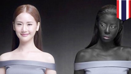 Thai actress puts on blackface to promote skin-whitening beauty cream