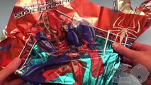 TOYS - Opening a Spider Man Can Filled with Surprise Eggs and Huge JUMBO Surprise Egg!