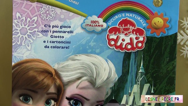 Pâte à modeler La Reine des Neiges ⒻⓇⓄⓏⒺⓃ Play Doh Giocacrea Dido Pasta per Giocare ⓋⒾⒹéⓄ