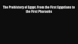 [PDF Download] The Prehistory of Egypt: From the First Egyptians to the First Pharaohs [PDF]