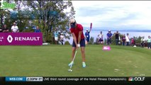 Rising Star Nicole Broch Larsens Great Golf Shots 2015 Evian Championship