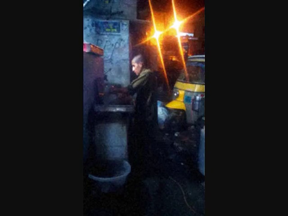Child Labour Somewhere In Karachi