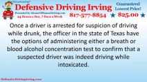Drunk Driving In Texas or DWI