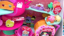 Num Noms Go Go Cafe Playset Track and Donut Wheel Unboxing with Special Editions   Blind B
