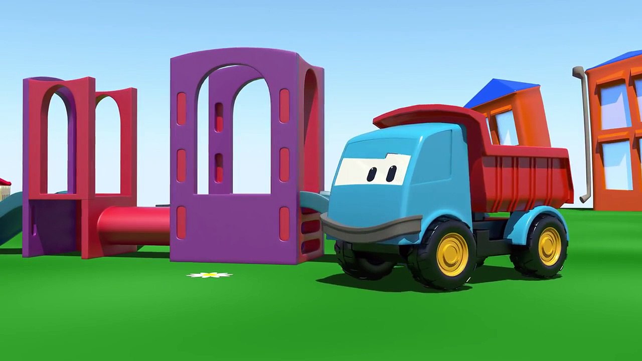 Leo der neugierige Lastwagen - Leo und der Bagger - Toller Lernspass in