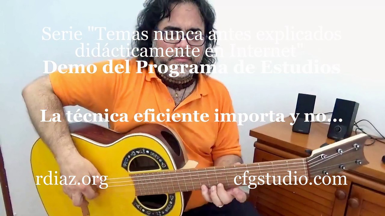 An outstanding technique matters and not... /Online learning flamenco guitar on skype lessons /Paco de Lucia´s style / Ruben Diaz CFG Spain
