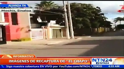 Estas son las primeras imágenes del lugar donde fue recapturado el narcotraficante mexicano Joaquín 'El Chapo' Guzmán