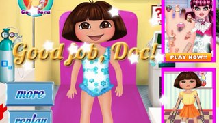 Baby Dora The Explorer Disease Doctor Game - Dora The Explorer Games - Dora