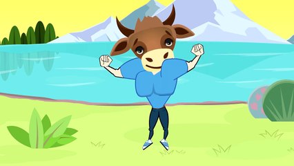 Bull Family - Daddy Finger Song for Children, Kids and Toddlers