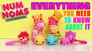 NUM NOMS: EVERYTHING YOU NEED TO KNOW ABOUT IT. Kids Video Toy Unboxing by CoolToys.