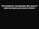 PDF Download CD Packaging Kit--Fauna Mandala: Mix & match 25 labels and sleeves plus dozens