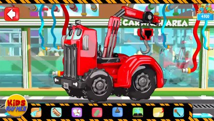 Crane | Car Wash Game | Kids Game Play