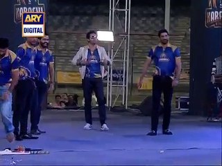 Shoaib Malik Hit 5 Sixes on 5 Balls Including Muhammad Amir in Karachi Kings Concert -