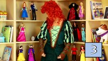 Merida vs Katniss Bow & Arrow Challenge Brave vs The Hunger Games. DisneyToysFan.