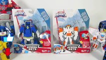 NEW TRANSFORMERS RESCUE BOTS 2015 CHASE AND BLADES TRANSFORM