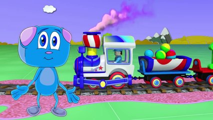Kids crtns in 3D ANMTN: Learn to Count:12 Blocks on Train! {儿童卡通3D动画火车之旅积木} vidéo