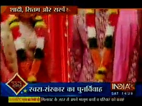 Swaragini 9th January 2016 Ragini ne Karvayi Swara aur Sanskar ki Phir se Shaadi