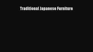 Download Traditional Japanese Furniture PDF Free