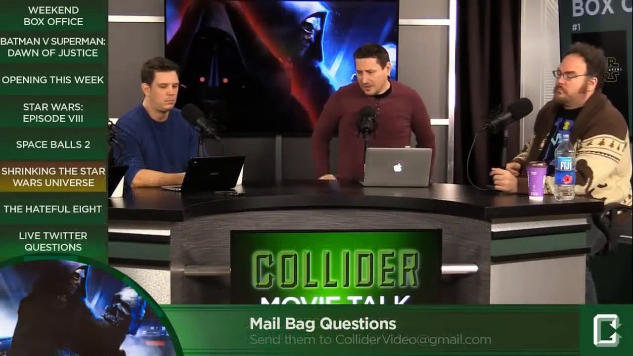 Shrinking the Star Wars Universe - Collider