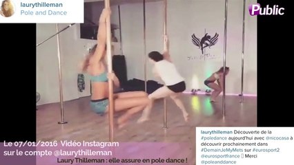 Exclu Vidéo : Laury Thilleman de plus en plus sexy : elle assure en pole dance !