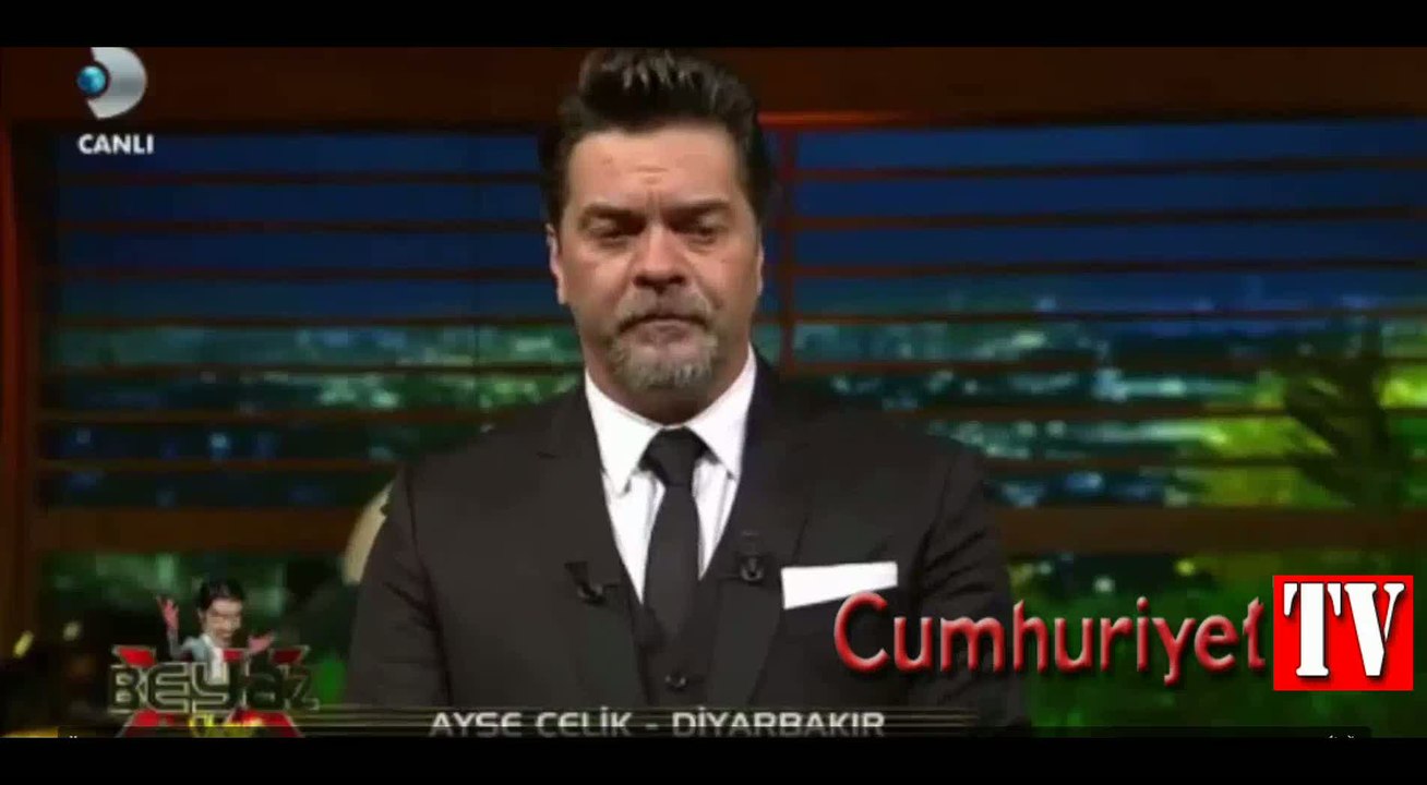 Ayşe Öğretmen Diyarbakır'dan Beyaz Show'a bağlandı, Stüdyo buz kesti