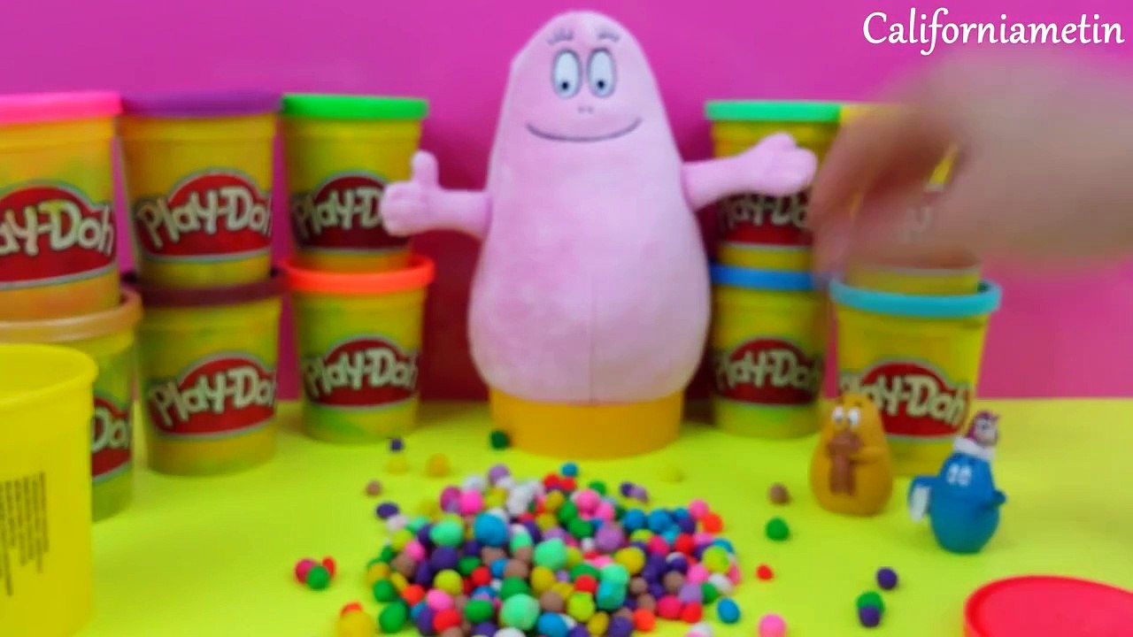 Play Doh Dippin Dots Surprise Barbapapa Family