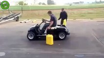 Golf car with Hayabusa engine